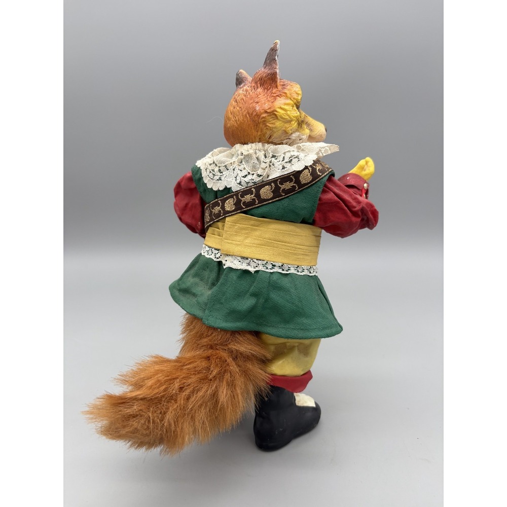 Sir Red Fox Londonshire by Possible Dreams Resin Figurine Papier Mâché VTG 1991 - Picture 4 of 16